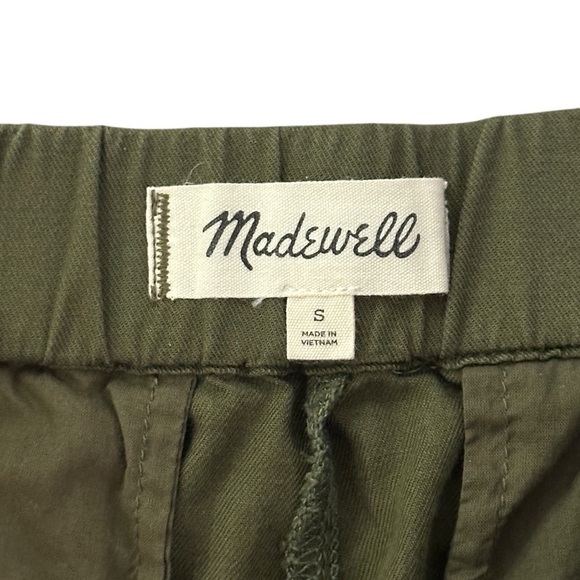Madewell Pull-On 3.5” Shorts in Desert Olive Green Women’s Small H5956 - Picture 6 of 8